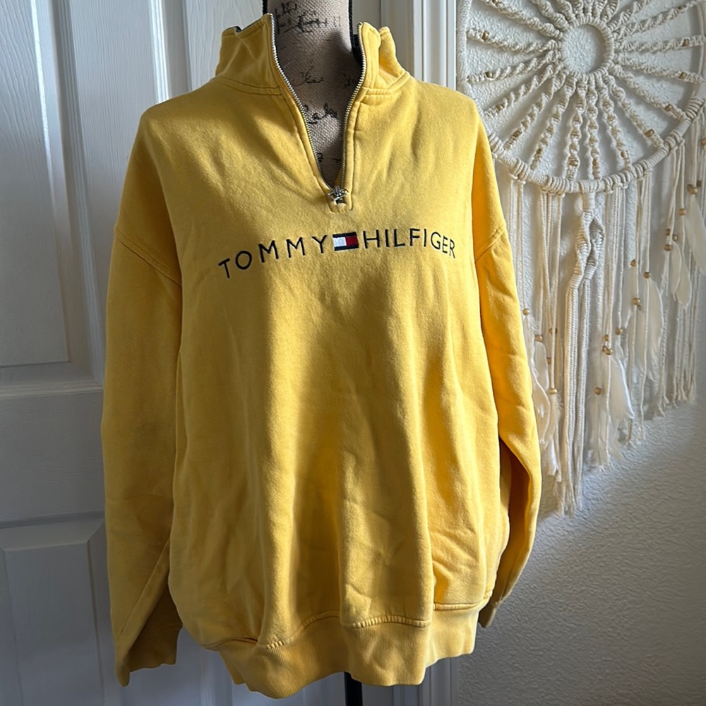 Vintage Tommy Hilfiger | 90s Pullover | Large - Picture 2 of 12